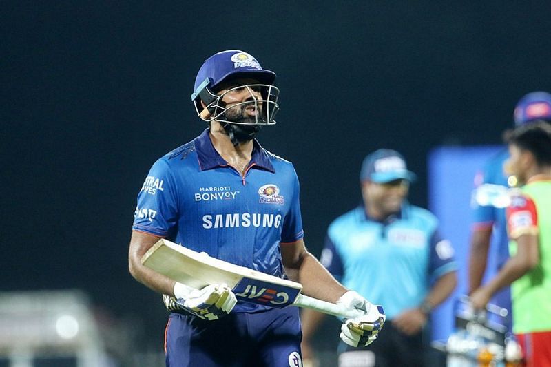 Rohit Sharma&#039;s dismissal was as good as game over for MI.