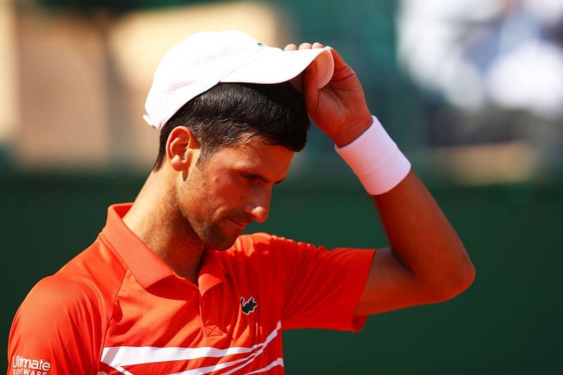 Novak Djokovic hasn't played a competitive match since his Australian Open triumph.