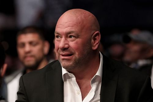 Dana White at UFC 261