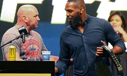 UFC President Dana White and Jon Jones are currently at odds over Jones' pay cheque