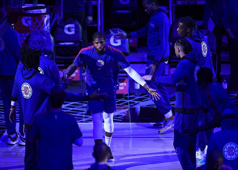Paul George (#13) of the LA Clippers