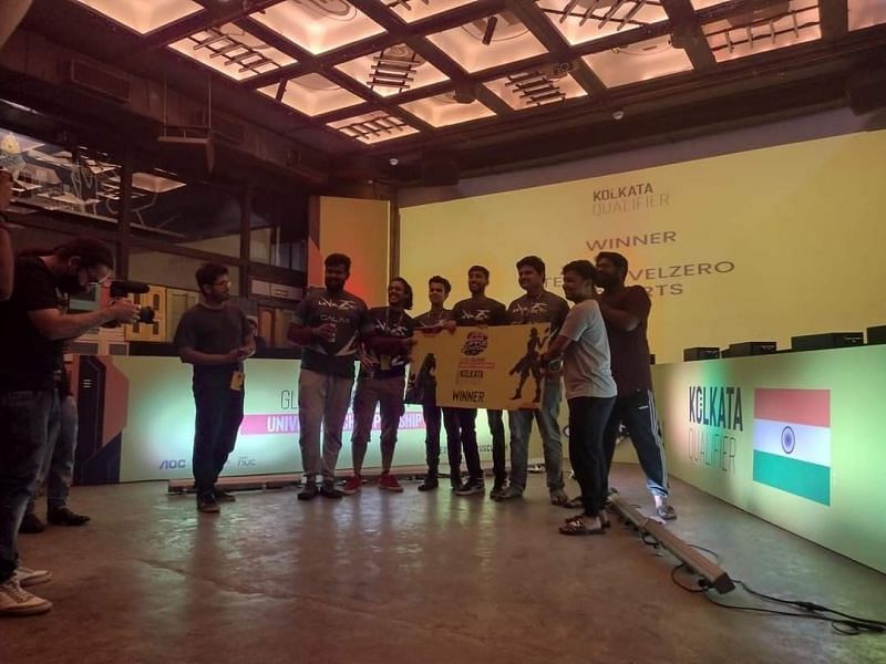 LevelZero Winner of Kolkata Qualifier of Red Bull Campus Clutch (Image by Sayantan Majumder)