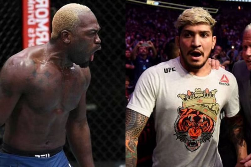 Derek Brunson [L] and Dillon Danis [R]