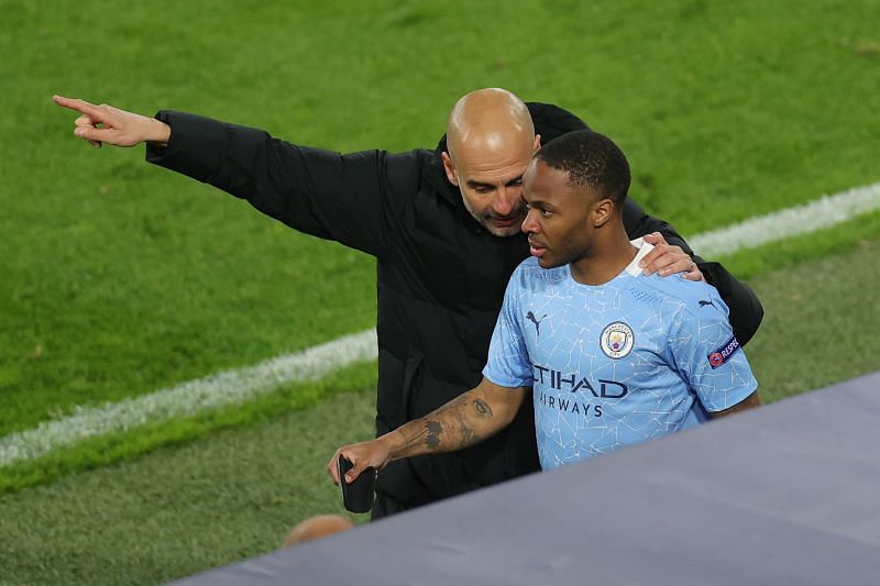 Sterling was Manchester City&#039;s only substitute