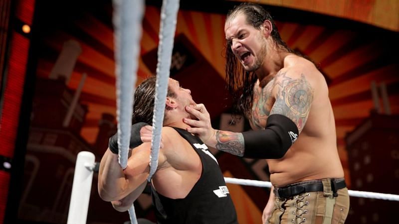 Baron Corbin feuded with Dolph Ziggler after joining WWE&#039;s main roster.