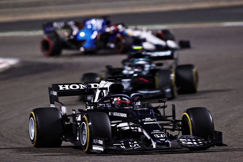 Yuki Tsunoda impressed in his first race in Formula 1. Photo: Peter Fox/Getty Images.