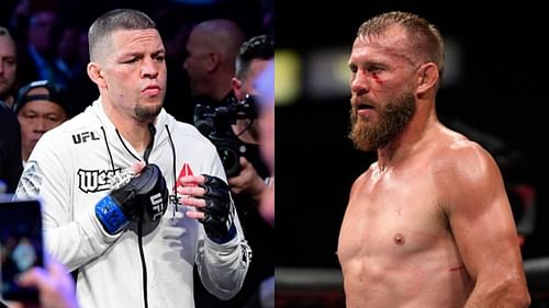 Nate Diaz (left) and Donald 'Cowboy' Cerrone (right)