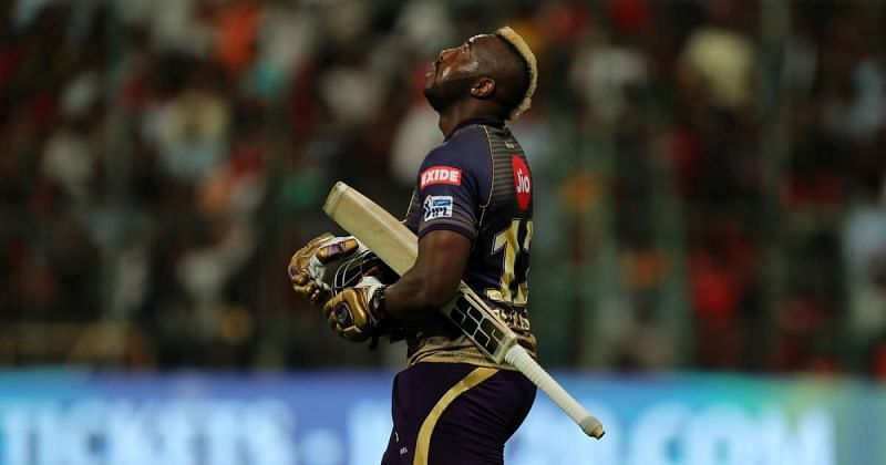 Andre Russell&#039;s lost touch with the bat continued as he failed to get going against SRH on Sunday