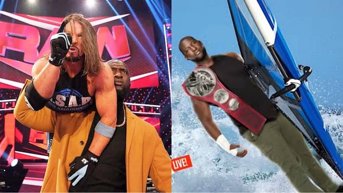 "The whole cow" - AJ Styles speaks on Omos' late-night snack, favorite WWE match, and more