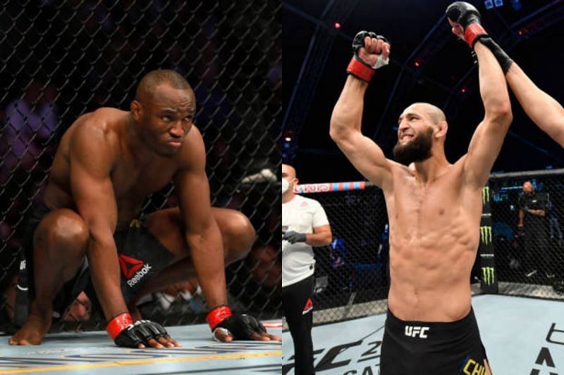 Kamaru Usman and Khamzat Chimaev