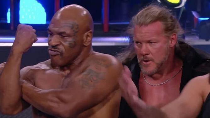 Chris Jericho officially inducts Mike Tyson into The Inner Circle on AEW Dynamite