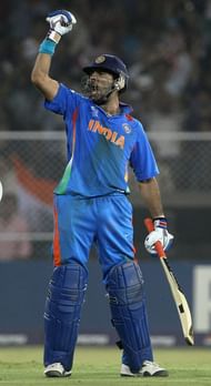 युवराज सिंह (57*)और सुरेश रैना (34*)की जोड़ी ने भारत को दिलाई जीत, युवी को ऑलराउंड प्रदर्शन के लिए प्लेयर ऑफ द मैच चुना गया