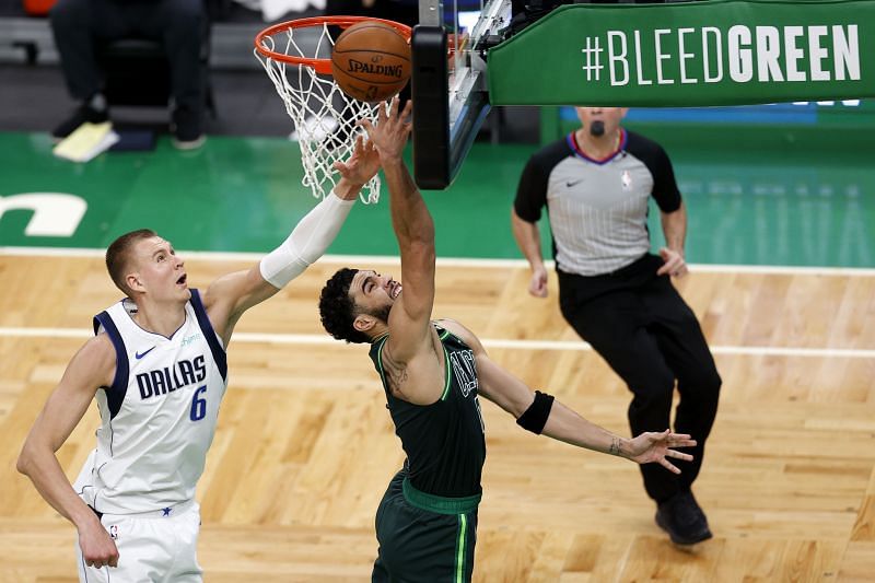 Boston Celtics offensive leader Jayson Tatum