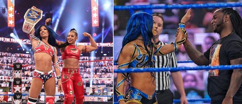 Who will walk out of WrestleMania with the SmackDown Women&#039;s Championship?