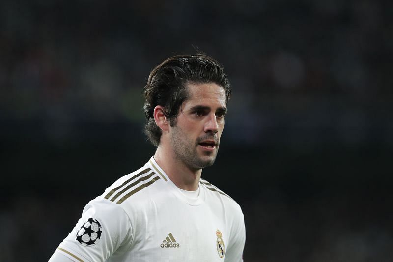 Isco in Real Madrid colours