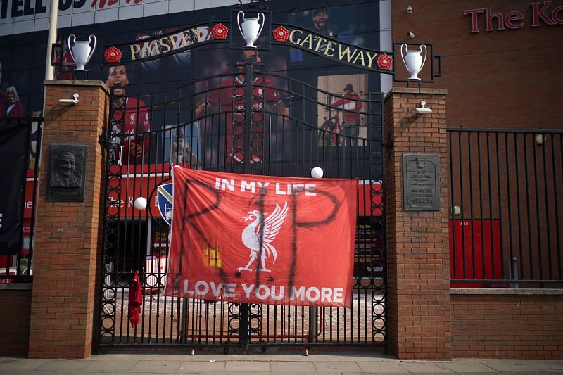 Liverpool fans were quite vocal about the issue (photo by Christopher Furlong/Getty Images)