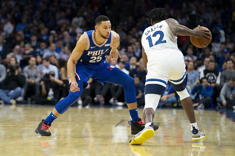 Ben Simmons on defense