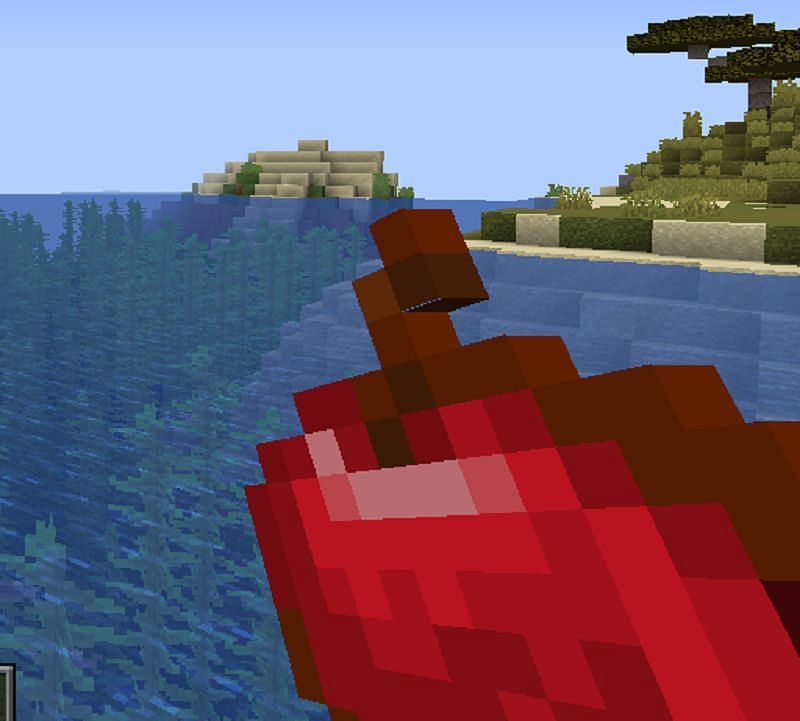 Leaves can drop items, which players need to heed from time to time (Image via Minecraft)