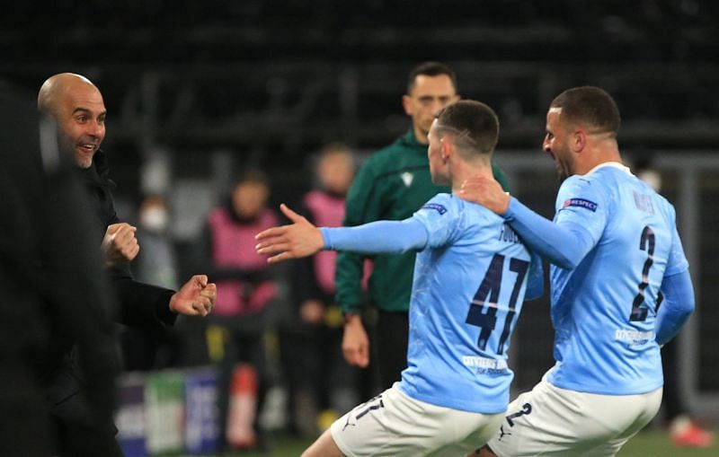 Manchester City have reached the Champions League semi-final for the first time under Pep Guardiola