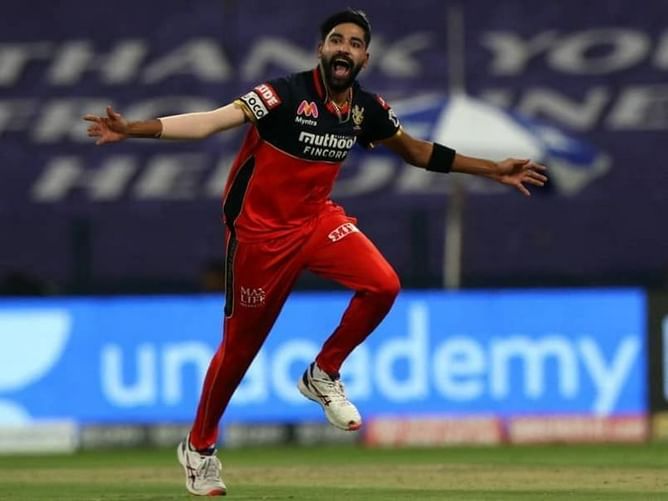 IPL 2021: Mohammed Siraj's 3 best bowling performances