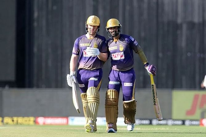 IPL 2021: "Eoin Morgan never talks cricket in the middle" - Dinesh Karthik on his favorite IPL batting partner