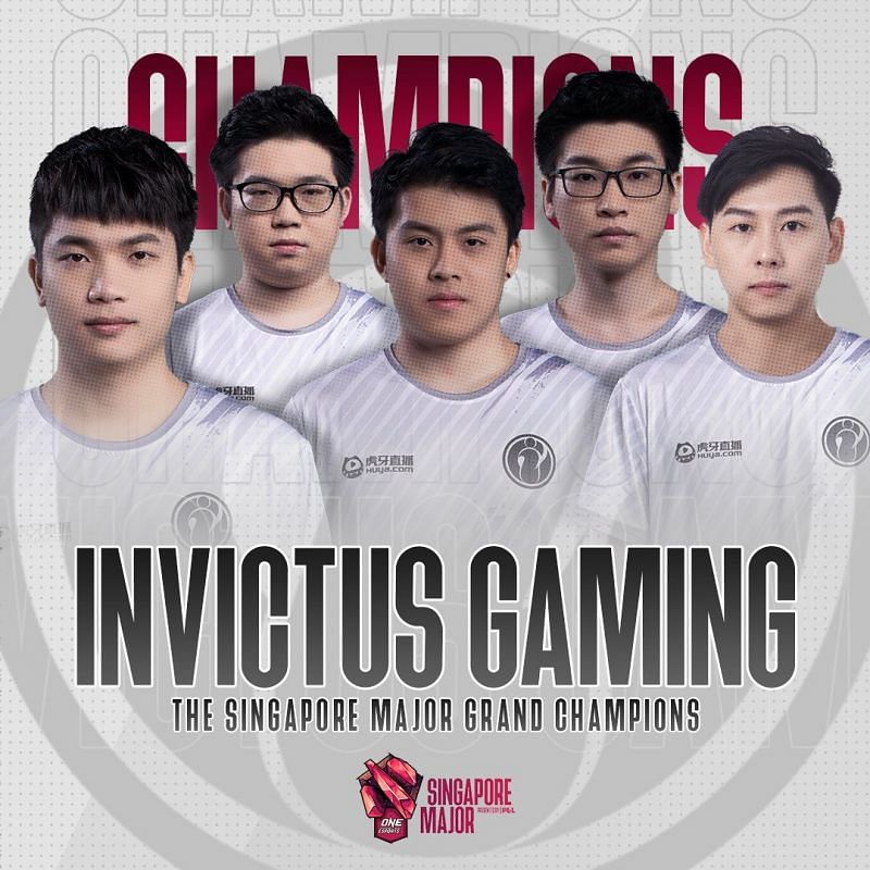 Invictus Gaming wins The Dota 2 Singapore Major