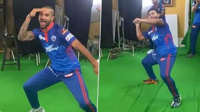 शिखर धवन ने शेयर किये खिलाड़ियों के डांस वीडियो, बताइए कौन रहा सबसे बेस्ट