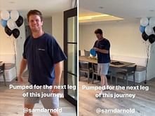 Sam Darnold's reaction to being traded to the Carolina Panthers is priceless