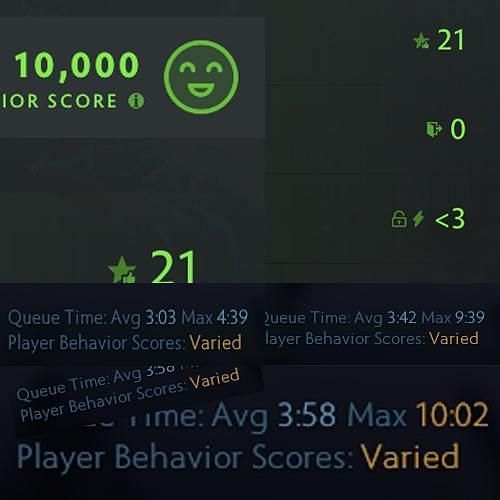 Why does one get a mediocre behavior score with 80 commends Shouldn39t  there be some ratio Like Commends per Report abovebelow 1  rDotA2