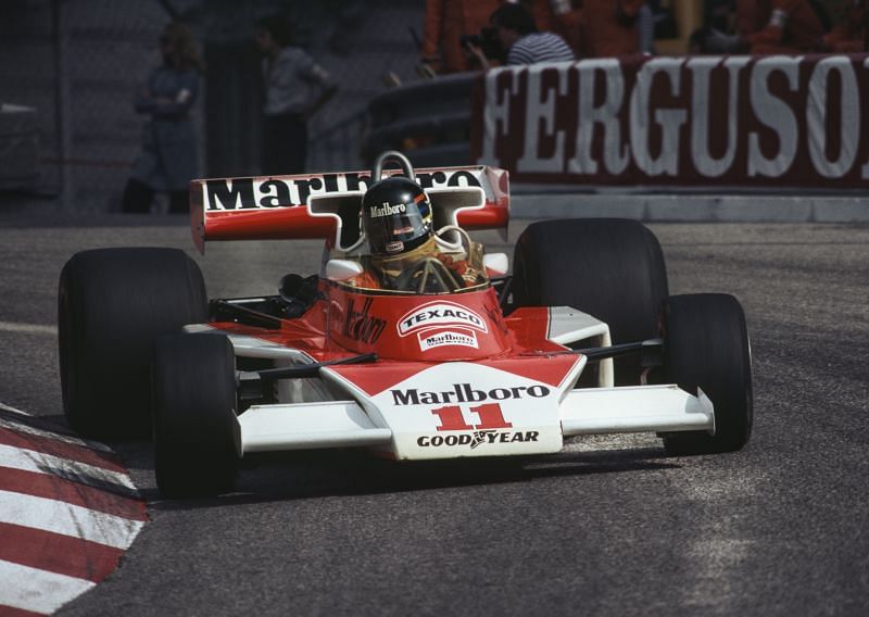 James Hunt, Monaco 1976. Photo: Tont Duffy/Getty Images. 