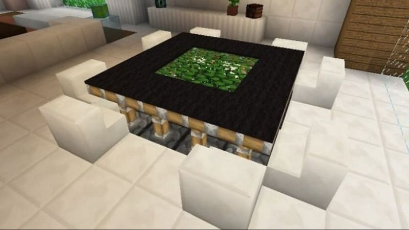 Minecraft table and chairs hot sale