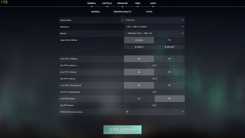 Best Valorant Settings for MAX FPS 