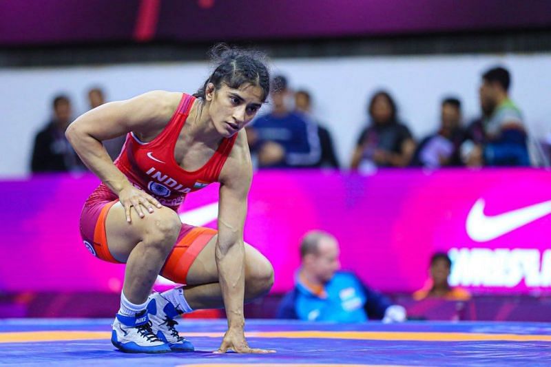 Vinesh Phogat will be appearing in her second Olympics in Tokyo. (Source: Twitter)