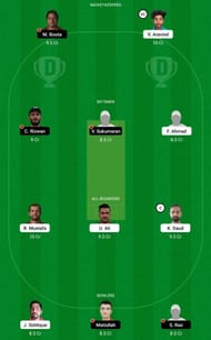 EMB vs SHA Dream11 Tips - Emirates D10 League
