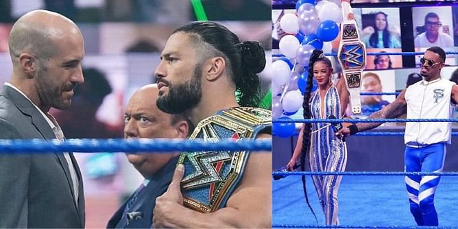 WWE SmackDown रिजल्ट्स: रोमन रेंस ने की दिग्गजों की 'बेइज्जती', मेन इवेंट में पूर्व चैंपियन ने मचाया जबरदस्त बवाल