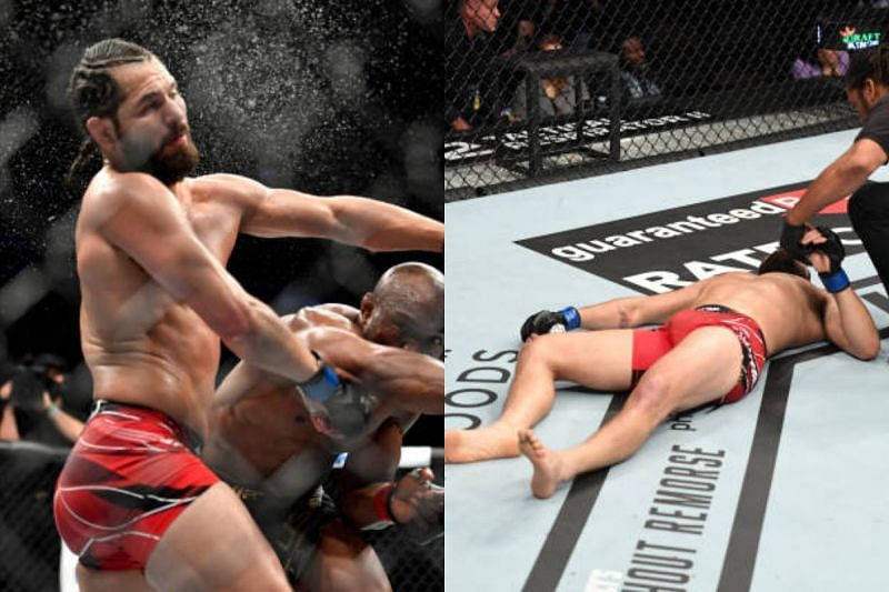 Jorge Masvidal was knocked out cold by Kamaru Usman at UFC 261