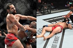 How many times has Jorge Masvidal been knocked out?