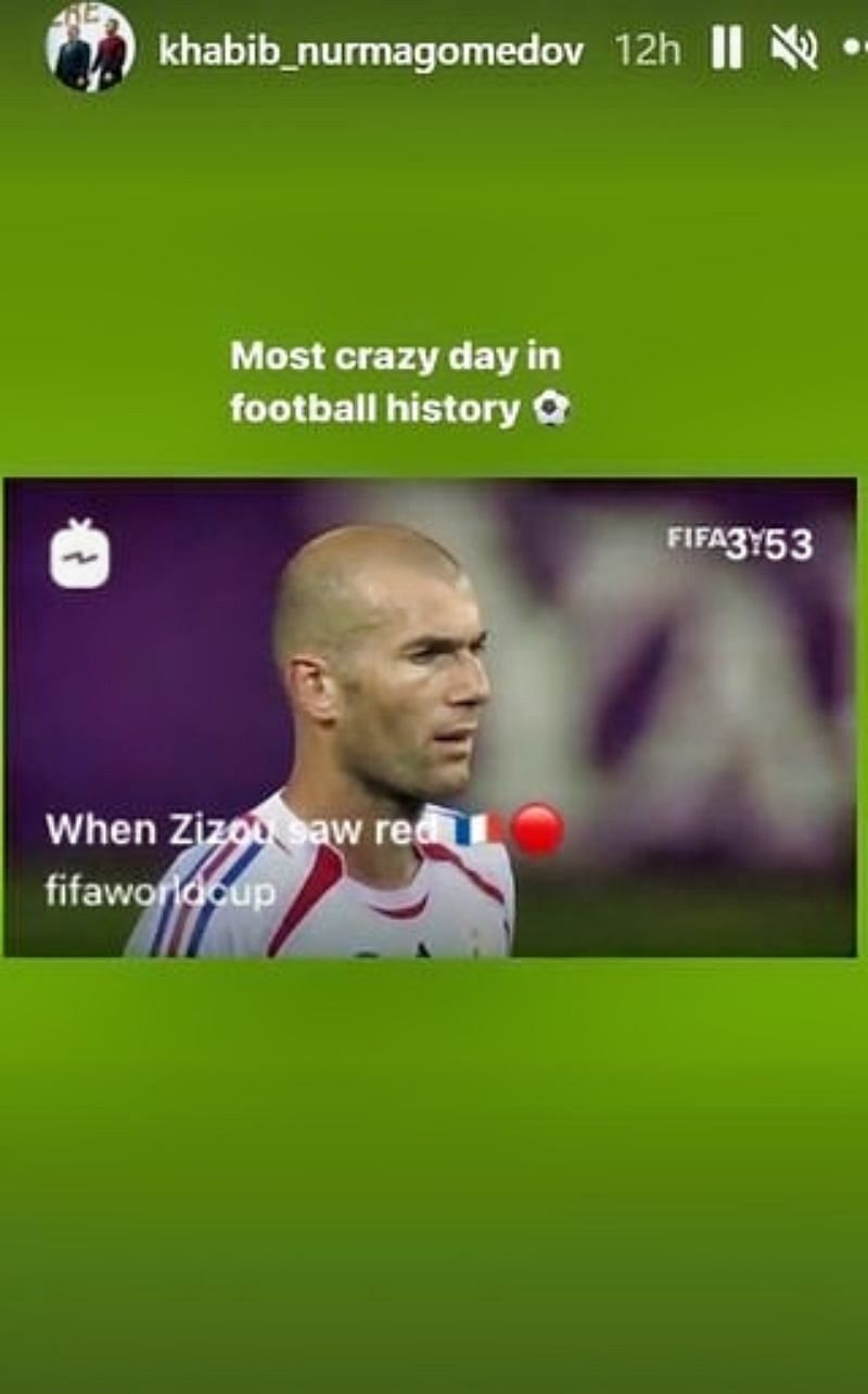 Zinedine Zidane&#039;s headbutt moment in the 2006 FIFA World Cup