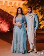 Karun Nair's Pic with lovely wife Sanaya Tankariwala