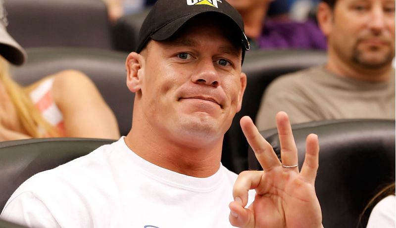 John Cena thanked Bayley and Cesaro in his t