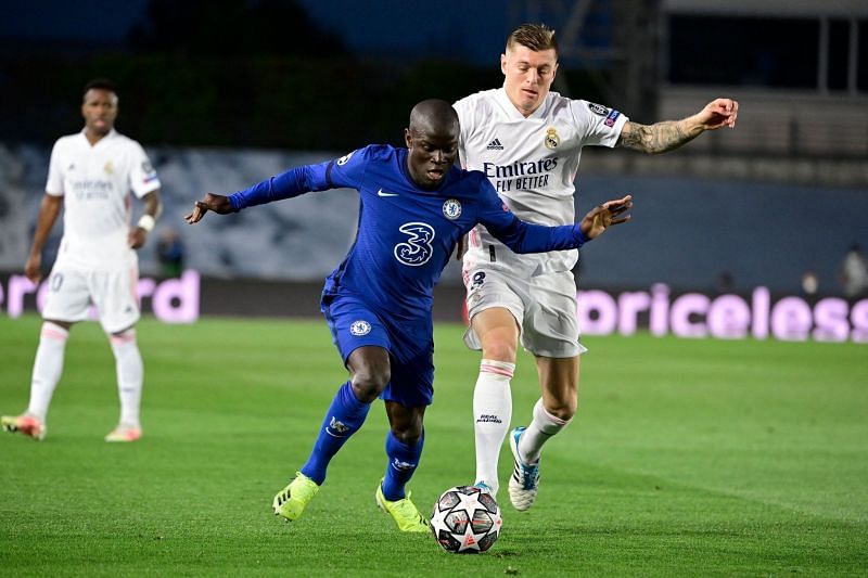N&#039;Golo Kante was the Man of the Match against Real Madrid.