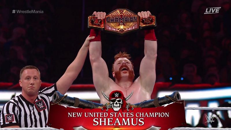 Sheamus is the new WWE United States Champion