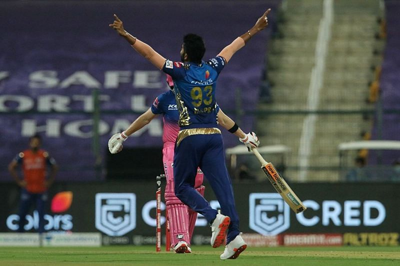 Jasprit Bumrah will be the player to watch out for in the IPL 2021 match between the Rajasthan Royals and the Mumbai Indians (Image Courtesy: IPLT20.com)