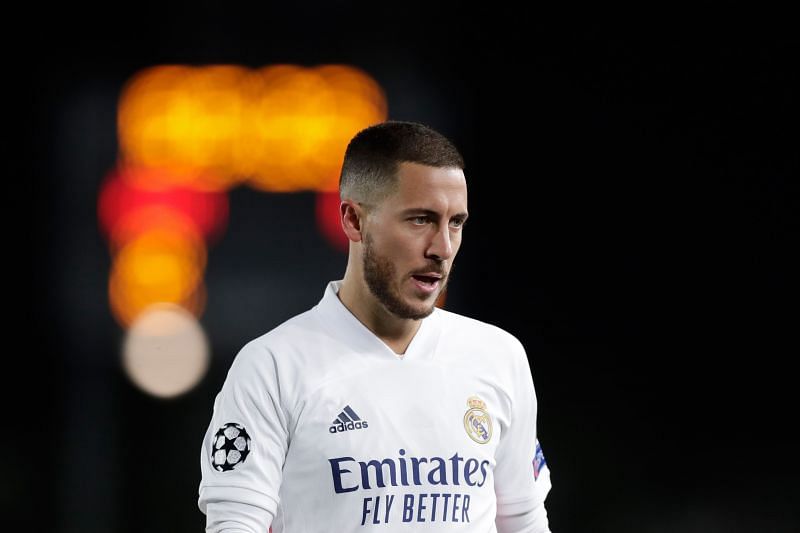 UEFA Champions League on X: Eden Hazard in a Real Madrid shirt for the 1st  time! 