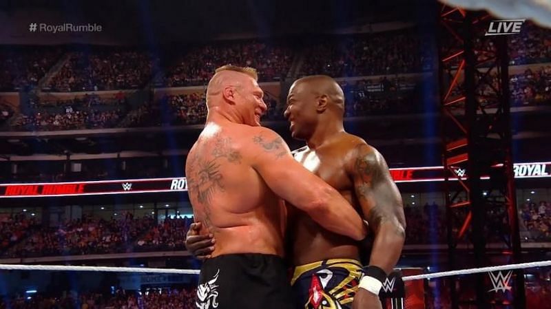 Will Shelton Benjamin bring Brock Lesnar back to get even with Bobby Lashley?