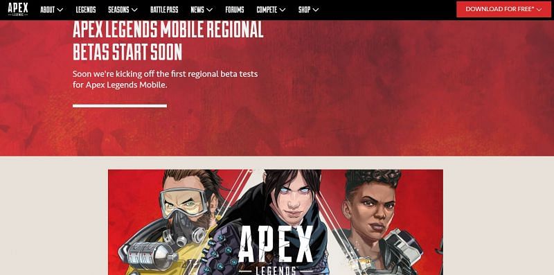 Apex Legends Mobile Regional Betas Start Soon