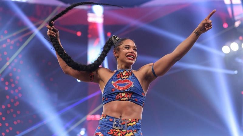Bianca Belair at the 2021 Royal Rumble