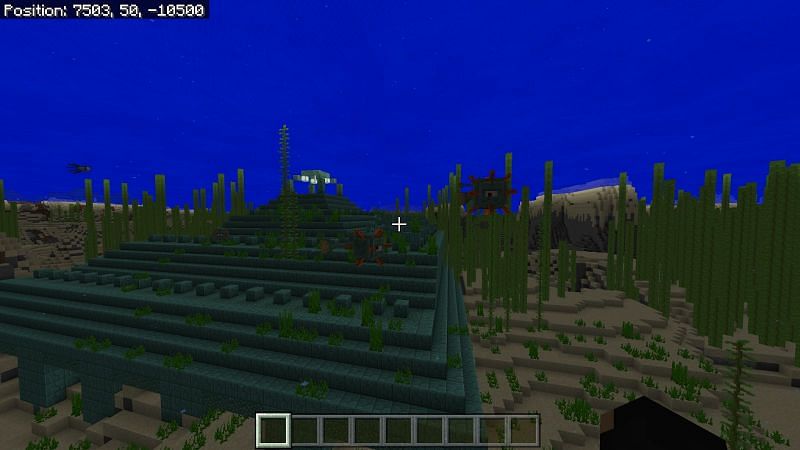 Spawning of Guardians in Java Edition Minecraft