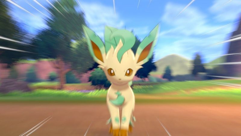 Quick step to catch Leafeon in Pok&eacute;mon Sword and Shield