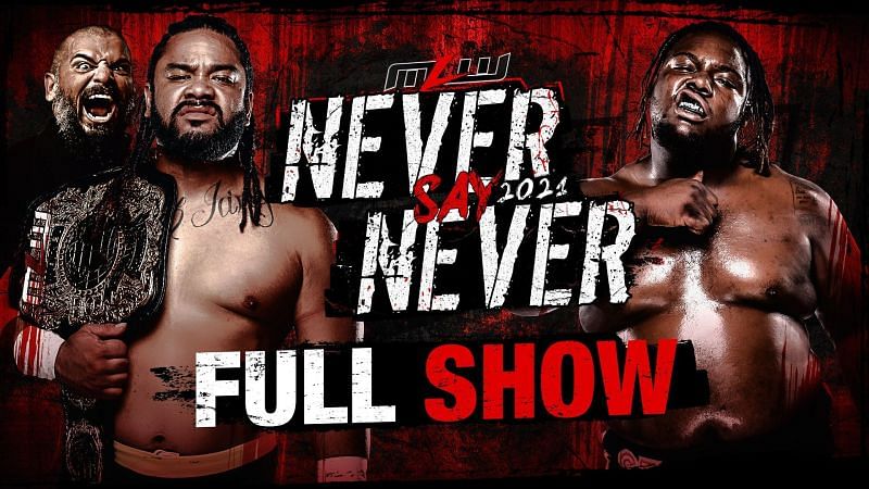 MLW Never Say Never Card